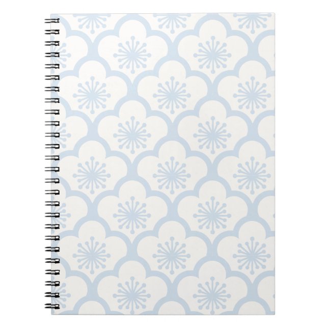 Soft Sakura Powder Blue - Neutral Notebook (Front)