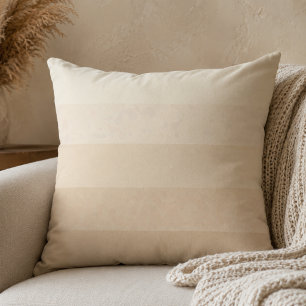 Soft Sand Layers Throw Pillow