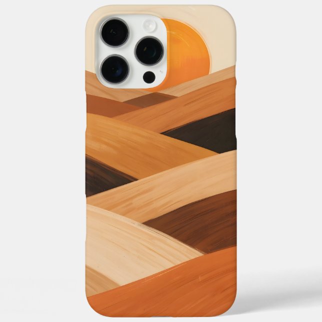 Soft Sand Waves at Sunset Case-Mate iPhone Case (Back)