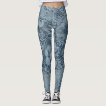 "Soft Sapphire Vintage Lace"