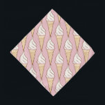 Soft Serve Ice Cream Pet Bandana<br><div class="desc">Add a little soft serve twist to your furry friends bandana.</div>