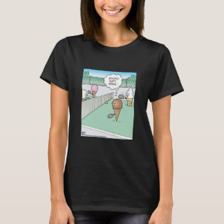 Soft Serve Ice Cream Tennis  T-Shirt