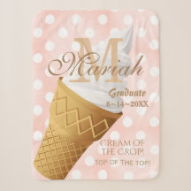 Soft Serve Vanilla Ice Cream Cone