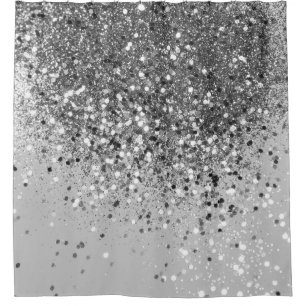 Soft Silver Gray Glitter #1