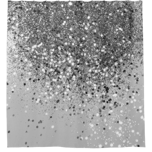 Soft Silver Gray Glitter #1 (Front)