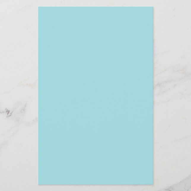 Soft Sky Blue Solid Colour Flyer (Front)