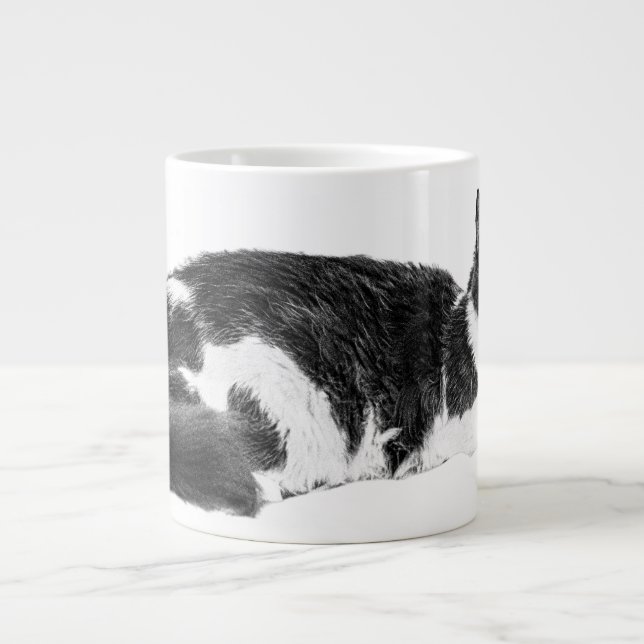 Soft Slumber Large Coffee Mug (Front)