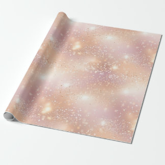 Soft Sparkle Glow Pattern Wrapping Paper