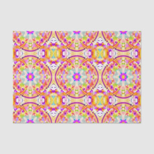 Soft Spring Pastels Tie Dye Pattern Tissue Paper