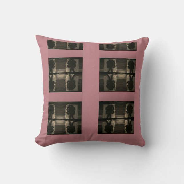 Soft Squares Throw Pillow (Front)