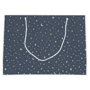 Soft Star Pattern Aesthetic Large Gift Bag