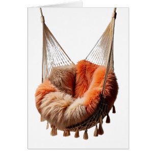 Soft Swing Chair New Address Card