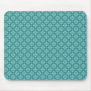 Soft Teal Stylishly Chic Mousepad