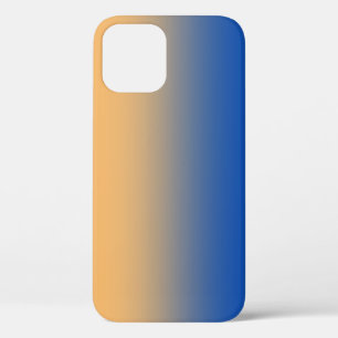 Soft Toned Gold Yellow Orange Blue iPhone 12 Pro Case