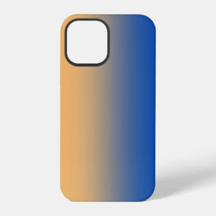 Soft Toned Gold Yellow Orange Blue iPhone 12 Pro Case