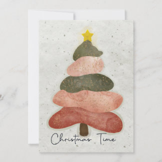 Soft Tones – Elegant Festive Design  Holiday Card
