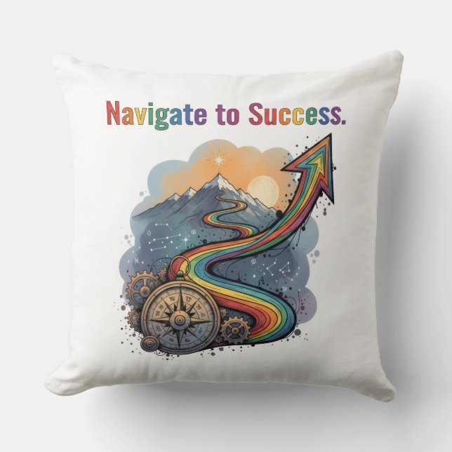 Soft Touch Stylish Throw Cushion (Front)