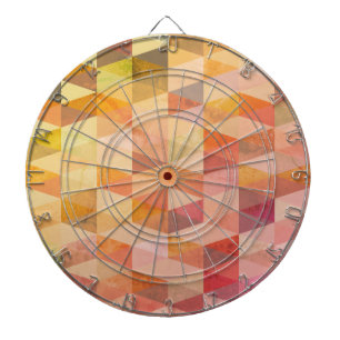 Soft Triangle Geometric Pattern Dartboard