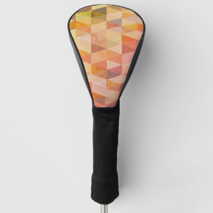 Soft Triangle Geometric Pattern Golf Head Cover