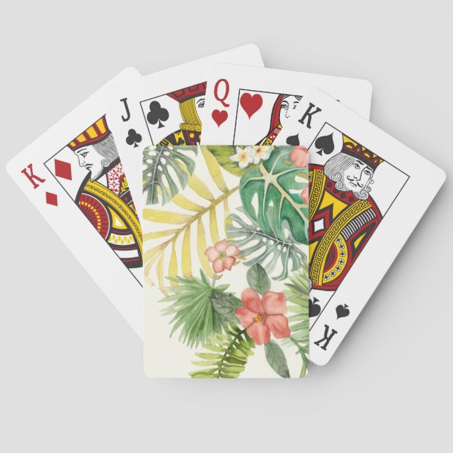 Soft Tropics Playing Cards (Back)
