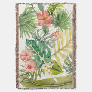 Soft Tropics Throw Blanket