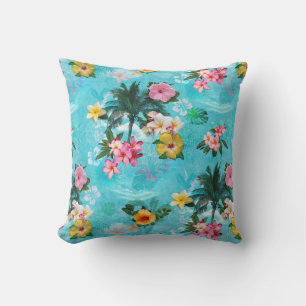 Soft Tropix Throw Pillow