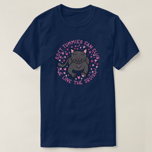 Soft Tummies Fan Club T-Shirt (Design Front)