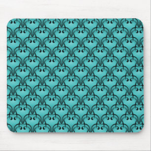 Soft Turquoise Sophisticated Bliss Mousepad