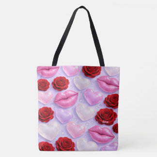Soft vibes tote bag