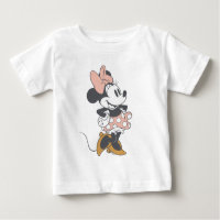 Soft Vintage Minnie Mouse Polka Dot Charm