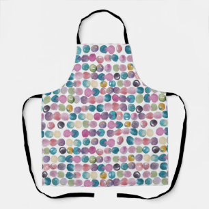Soft Watercolor Apron – Modern Minimalist Kitchen