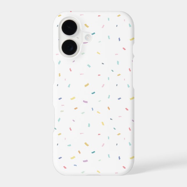 Soft Watercolor Confetti Pattern Samsung Galaxy S21 Case (Back)