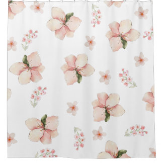Soft Watercolor Floral Seamless Pattern
