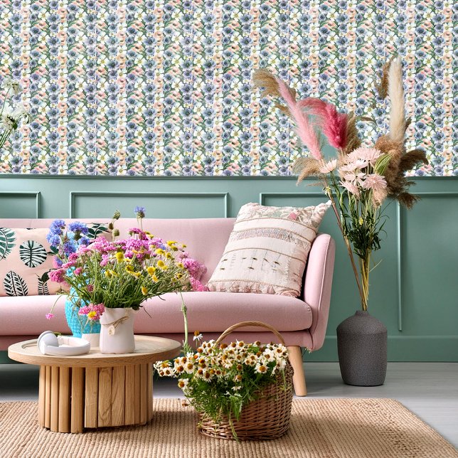 Soft watercolor pastel floral  wallpaper (Creator Uploaded)