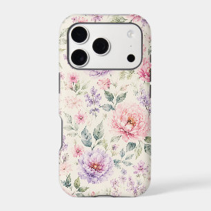 Soft Watercolor Peony Floral