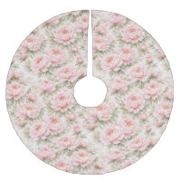 Soft Watercolor Peony Floral Seamless Pattern