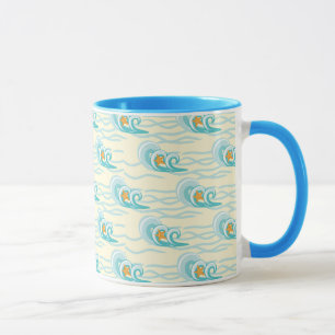 Soft Waves Pattern Mug