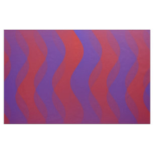 Soft Waves red violet + your ideas Fabric