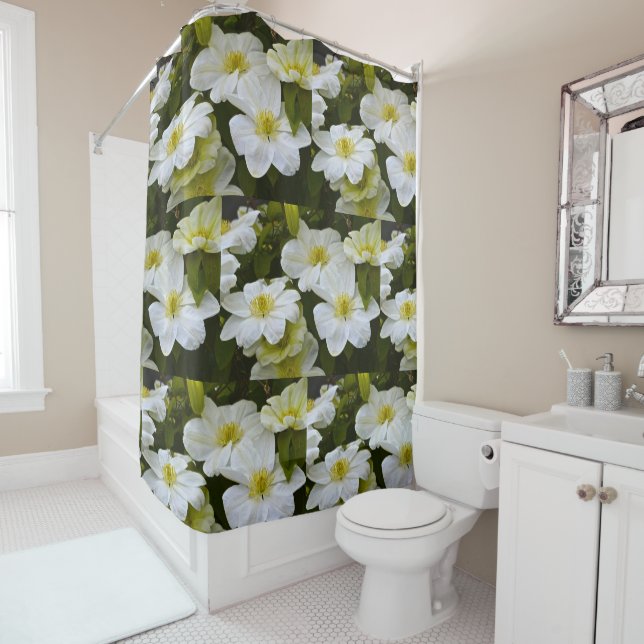 Soft White Clematis (In Situ)