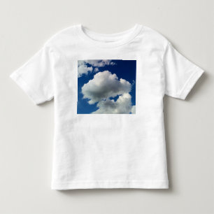 Soft white clouds toddler t-shirt