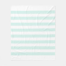 Soft White & Cyan Green Pastel Lines Pattern