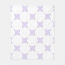 Soft White & Lilac Purple Star Pattern Design