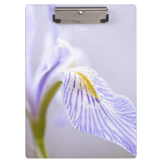 Soft Wild Iris Clipboard