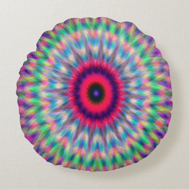 Soft&Wild........ Round Pillow (Front)