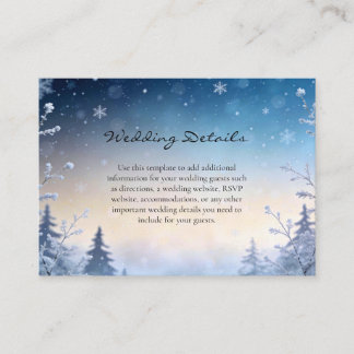 Soft Winter Daydream Enclosure Cards
