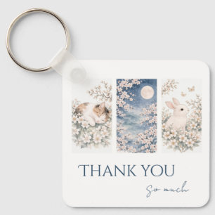 Soft Woodland Animals key ring