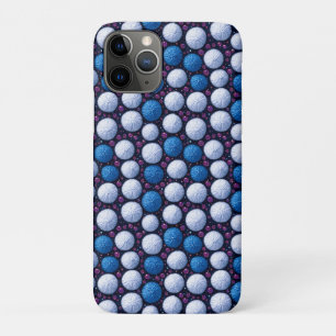 Soft Yarn Balls With Glittery Accents iPhone 11 Pro Case