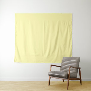 Soft Yellow Cream Step and Repeat Graduation Party Tapestry