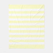 Soft Yellow Pastel & White Lines Pattern