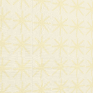 Soft Yellow Retro Sunburst Abstract Wallpaper
